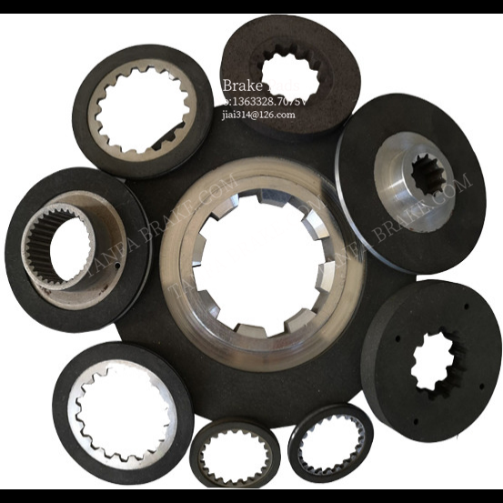 BFK458-10N Motor brake pad偏航电机摩擦片 防爆耐磨电磁制动器刹车片.png