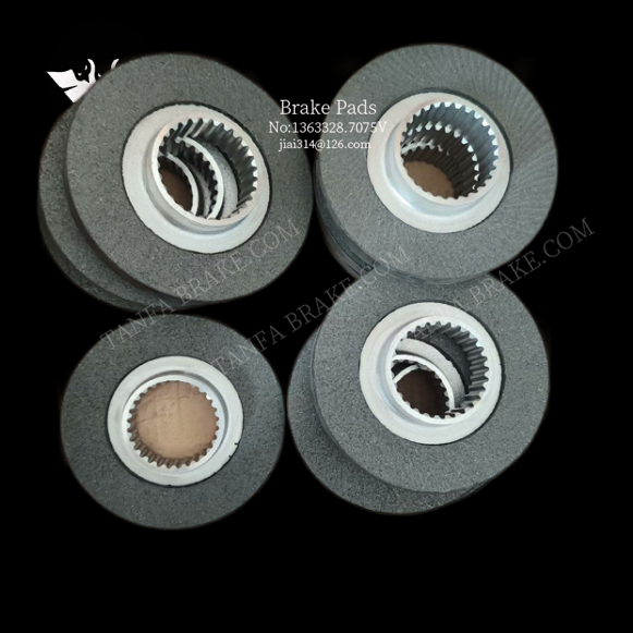 FDB13N Motor brake pad偏航电机摩擦片 防爆耐磨电磁制动器刹车片.png