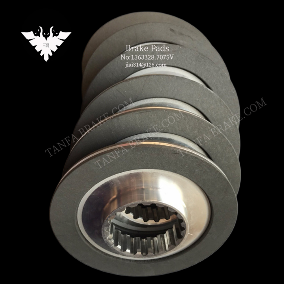 FDB15N Motor brake pad偏航电机摩擦片 防爆耐磨电磁制动器刹车片.png