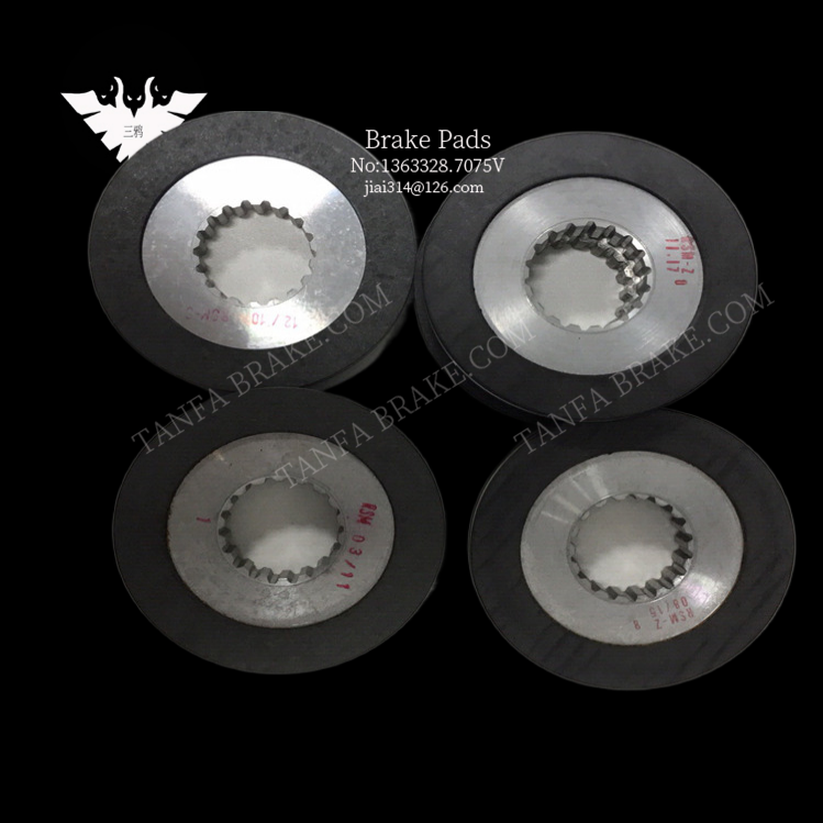 FDB17N Motor brake pad偏航电机摩擦片 防爆耐磨电磁制动器刹车片.png