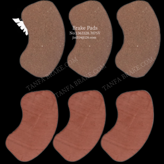 YP3-06-02A冶金烧结摩擦片 copper based  Sintered brake pad.png