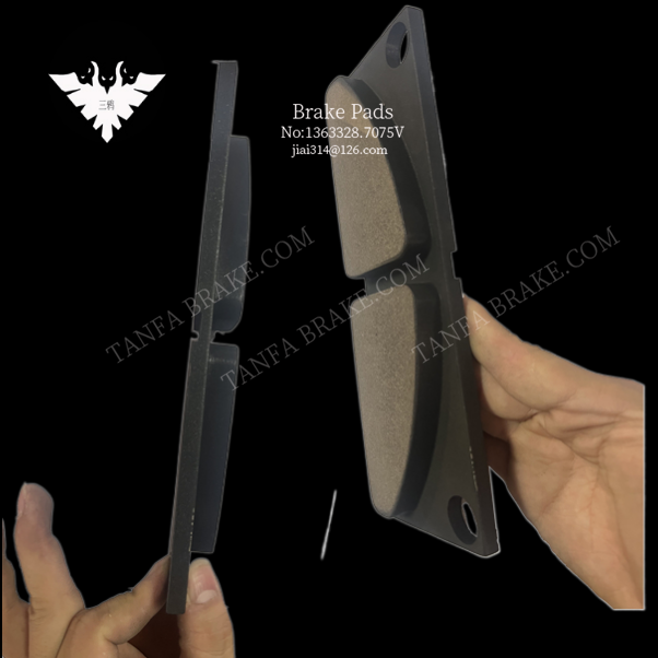 YPZ2-400IV 刹车片 摩擦片 Sintered brake pad.png